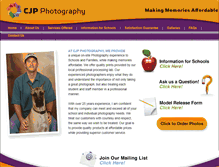Tablet Screenshot of cjpphoto.com